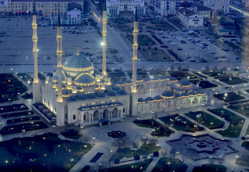 Akhmad Kadyrov Mosque in Grozny