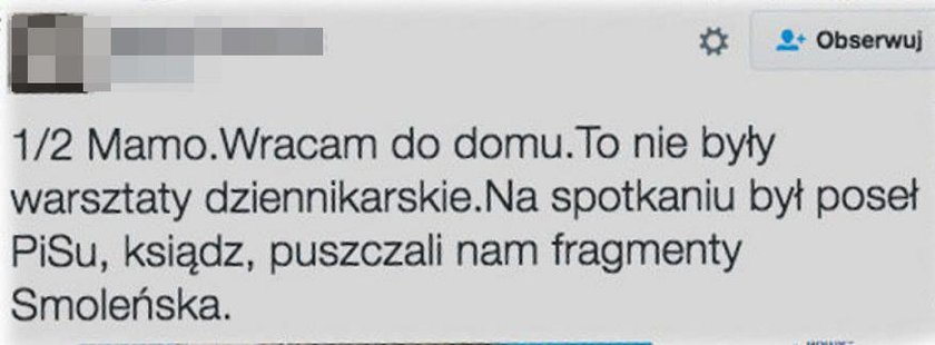 Warsztaty dziennikarskie zamienione w propagandę PiS?