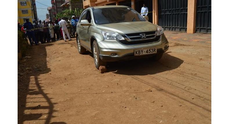 More information has emerged about the shooting of Samuel Mugo Muvota who was gunned down in broad daylight in Mirema Springs area, in Roysambu. 