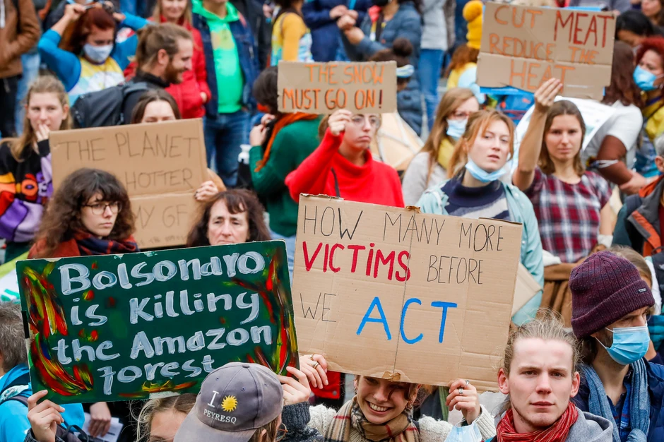 Klimatski protest u Glazgovu