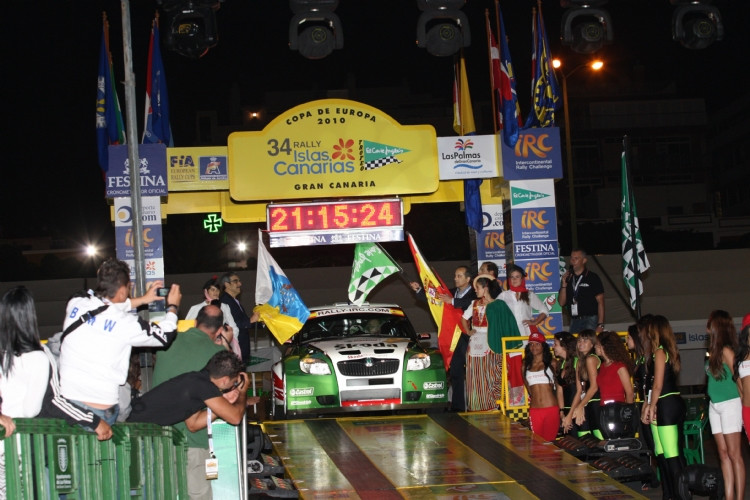 Rally Islas Canarias 2010: całe podium dla Škody Motorsport
