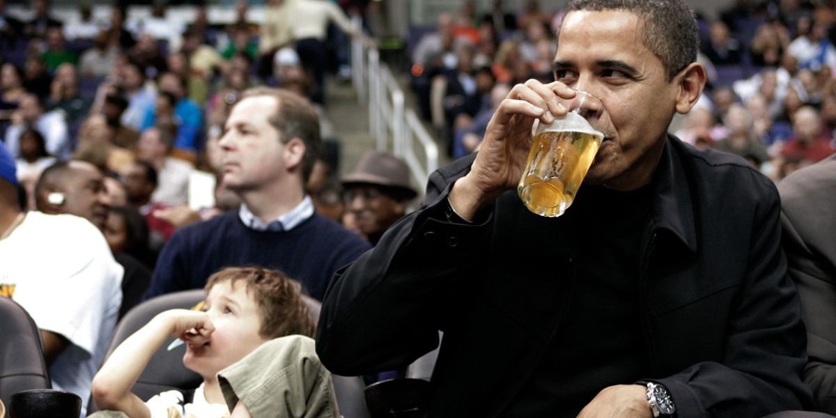 Here's the favorite drink of every US president
