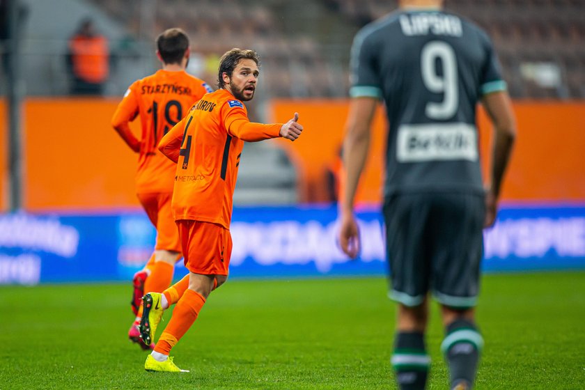 Pilka nozna. PKO Ekstraklasa. Zaglebie Lubin - Lechia Gdansk. 07.03.2020