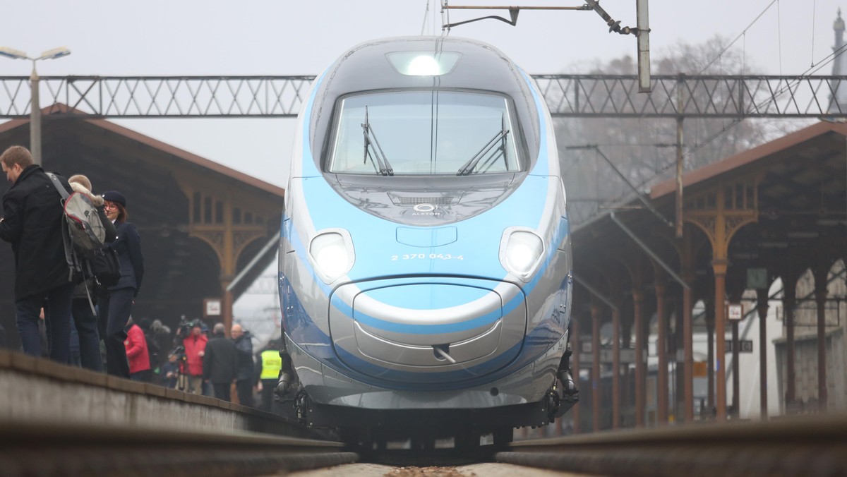 PENDOLINO PRZEJAZD WARSZAWA-GDAŃSK-WARSZAWA