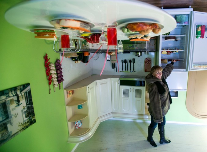 Odwrócony dom w Rosji