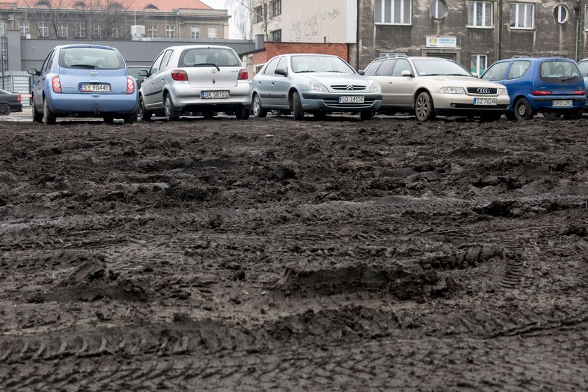 Dziki parking w Katowicach