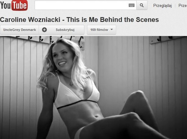 Caroline Wozniacki reklamuje swoją bieliznę. Zobacz wideo