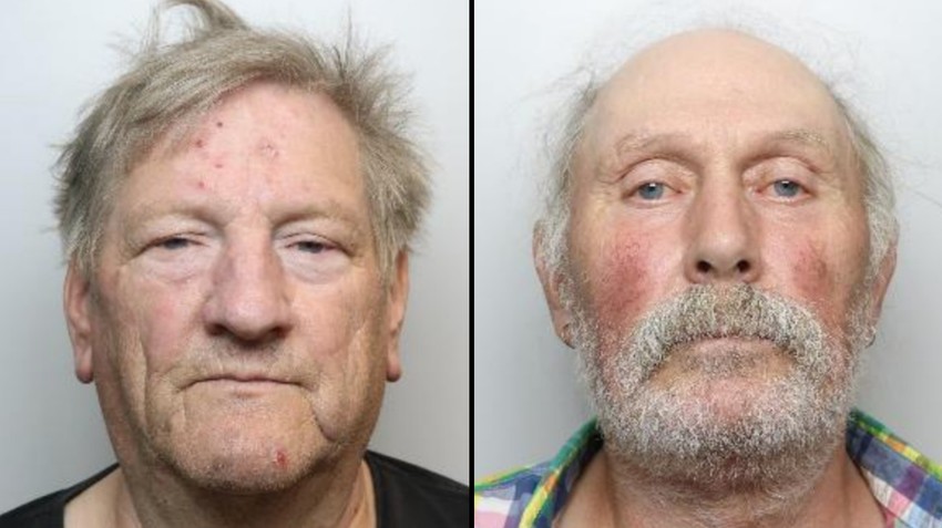 Kristofer Rajt (levo) je zatražio od prijatelja iz detinjstva Karla Švalbea (desno) da mu pomogne da sakriju telo Ričarda Dajsona | Foto: South Yorkshire Police