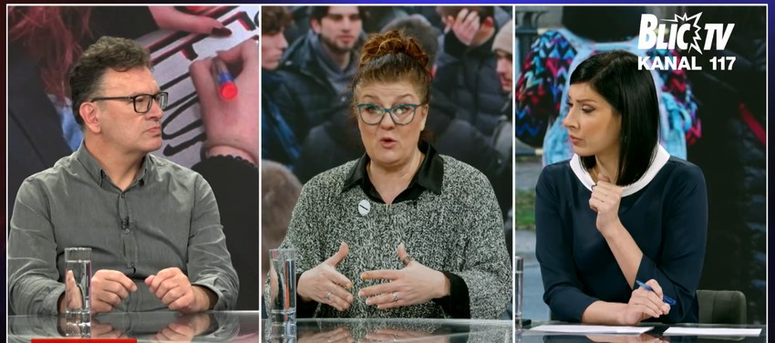 Milan Grujić i Ana Dimitrijević bili su gosti emisije Blic uživo