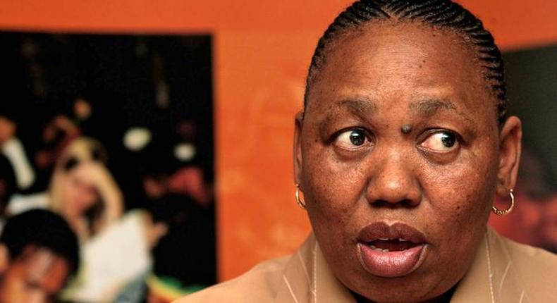 South African Basic Education Minister Angie Motshekga
