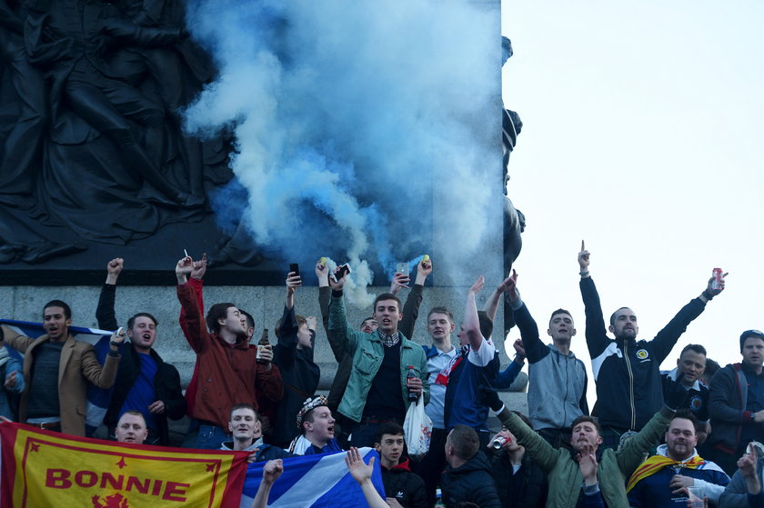 Pseudokibice bili się na Wembley. Krwawa jatka na Anglia – Szkocja