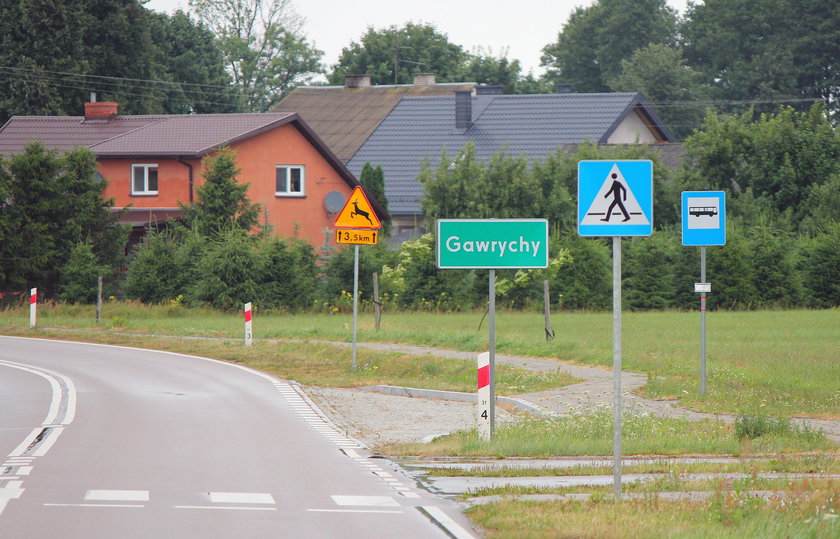 Katarzyna P. z rodziną mieszkała we wsi Gawrychy