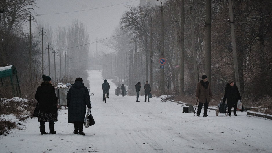 Bachmut w obwodzie donieckim w styczniu 2023 r. (zdjęcie ilustracyjne)