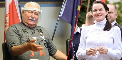 „Moja rada dla Cichanouskiej”. Lech Wałęsa w Fakcie o tym, jak wygrać demokrację na Białorusi