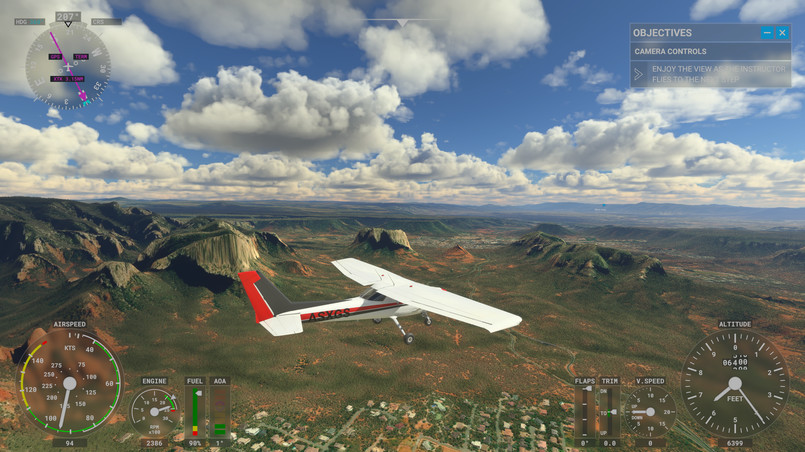 Microsoft Flight Simulator w wersji na Xbox Series X