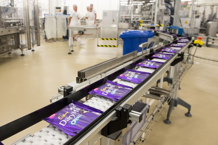 Pierwsza w Polsce linia produkcyjna - Linia Przyszłości firmy Mondelez <br><br>fot. (mk/mr) PAP/Maciej Kulczyński
