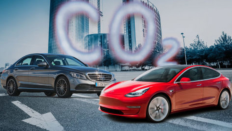 Tesla Model 3 emituje ponad dwa razy mniej CO2 niż