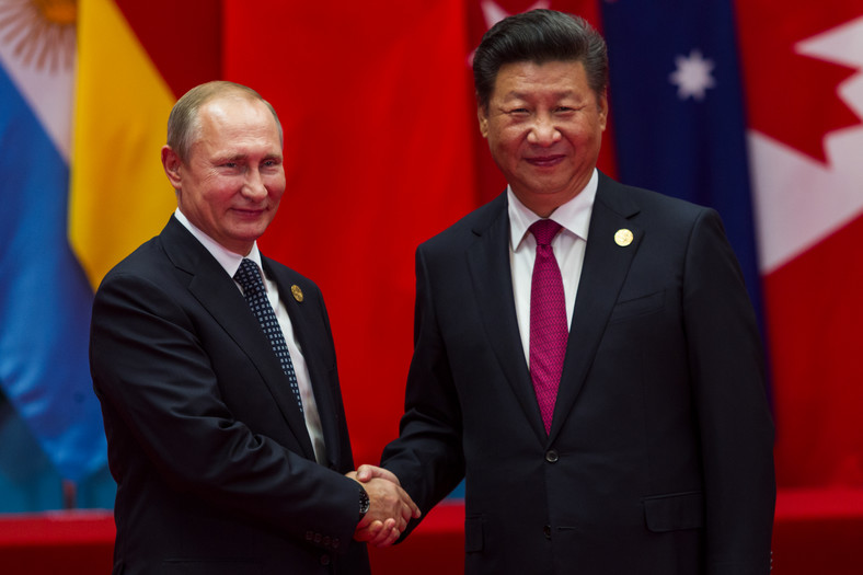 Przywódcy Rosji i Chin: Władimir Putin i Xi Jinping 