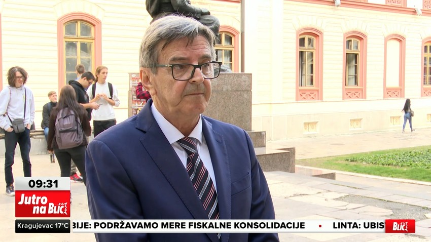 Miloš Bjelanović, direktor "Zemunske gimnazije"