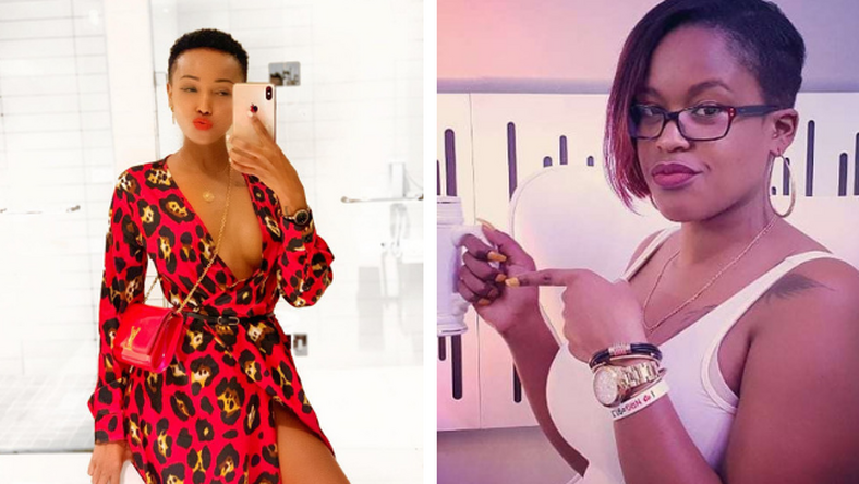 Huddah Mnroe and Kamene Goro