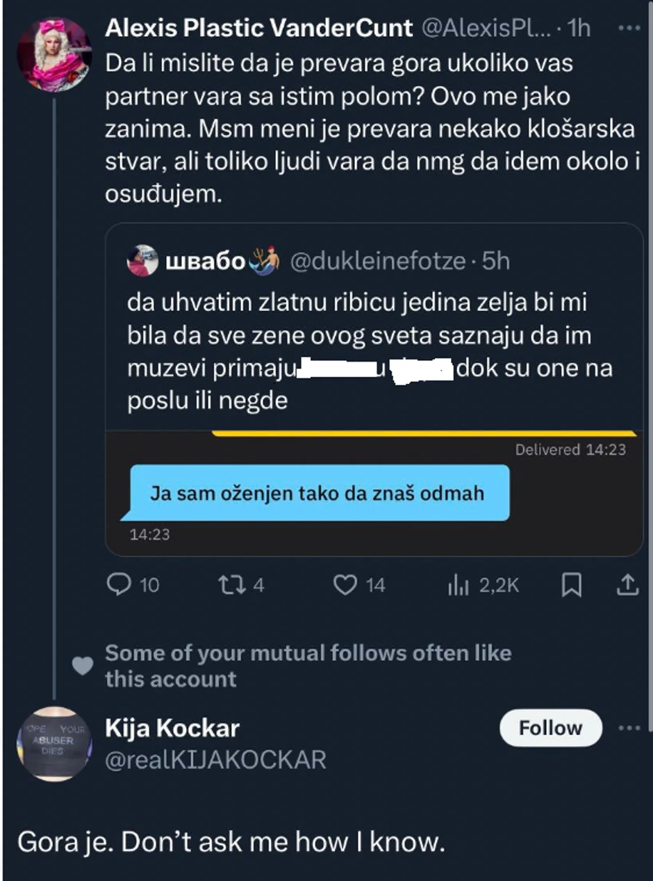 Kija šokirala izjavom