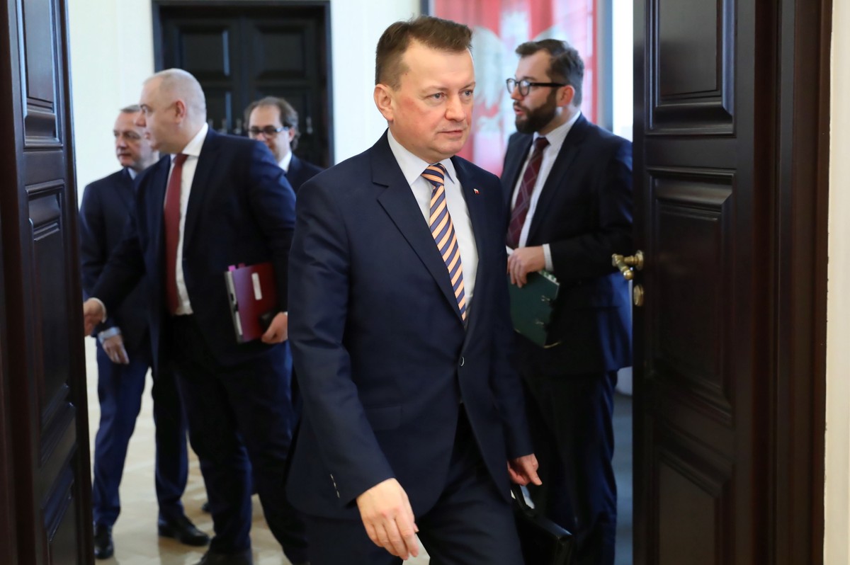 Minister obrony narodowej Mariusz Błaszczak
