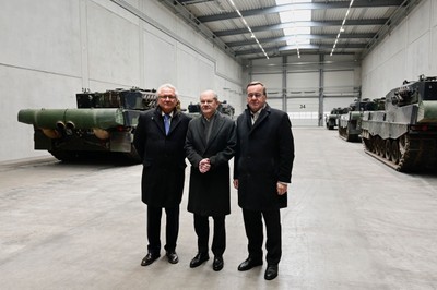 Co zrobi Rosja? Kanclerz Niemiec wzywa do zwiększenia produkcji broni w Europie