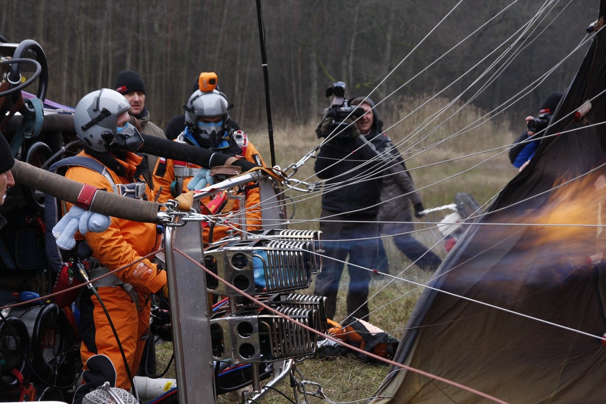 Przygotwania do startu (Fot. Projekt Polska Stratosfera)