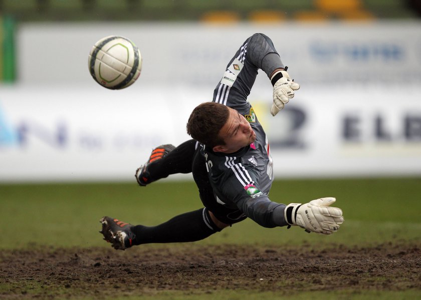 Emilijus Zubas, bramkarz GKS Bełchatów