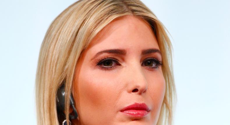 Ivanka Trump.