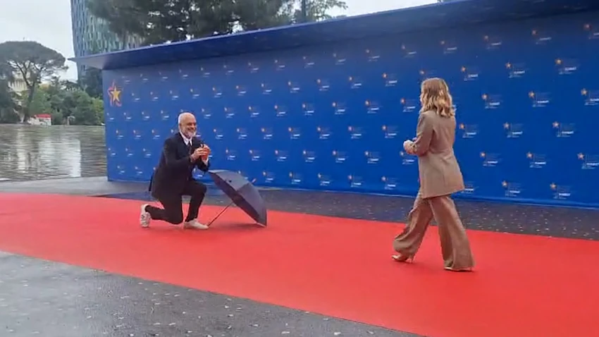 Edi Rama, Đorđa Meloni