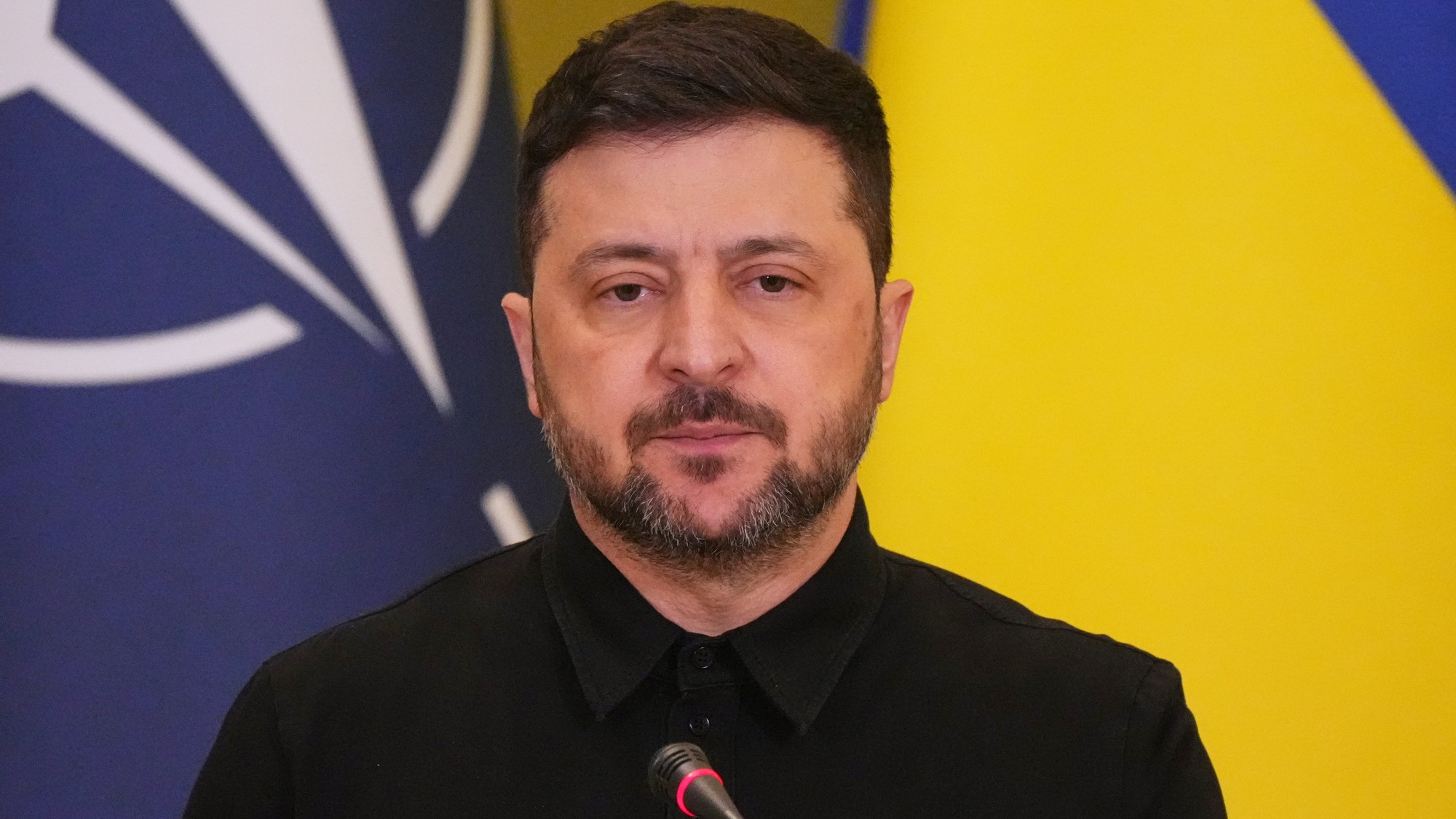 Ukrajinský prezident Volodymyr Zelenskyj.