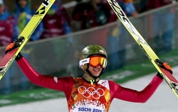 Kamil "Air Force" Stoch. Zdobył drugie złoto olimpijskie w Soczi. GALERIA