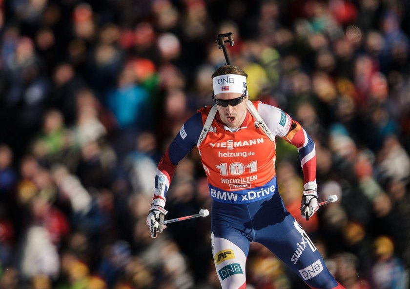 Mistrzostwa świata w biathlonie: Emil Hegle Svendsen zasłabł na mecie