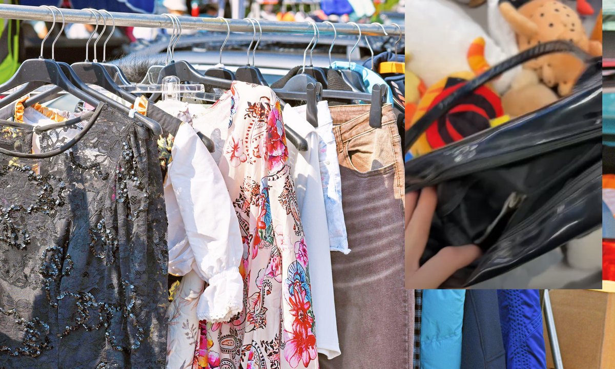 Chciała kupić torebkę w lumpeksie. Oto, co znalazła w kieszeni