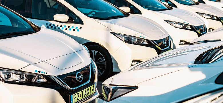 Nissan Leaf jako taksówka lepszy niż diesel. Milion km w Zielonej Górze