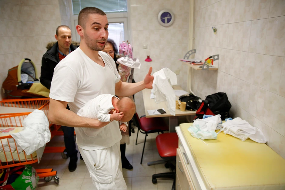 Marko Obradović, muški tehničar na pedijatriji