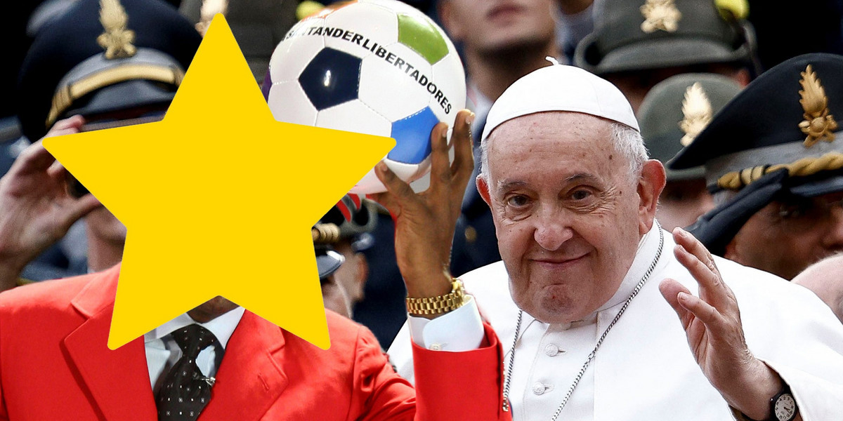 Papież Franciszek wskazał kto jego zdaniem był najlepszym piłkarzem w historii.