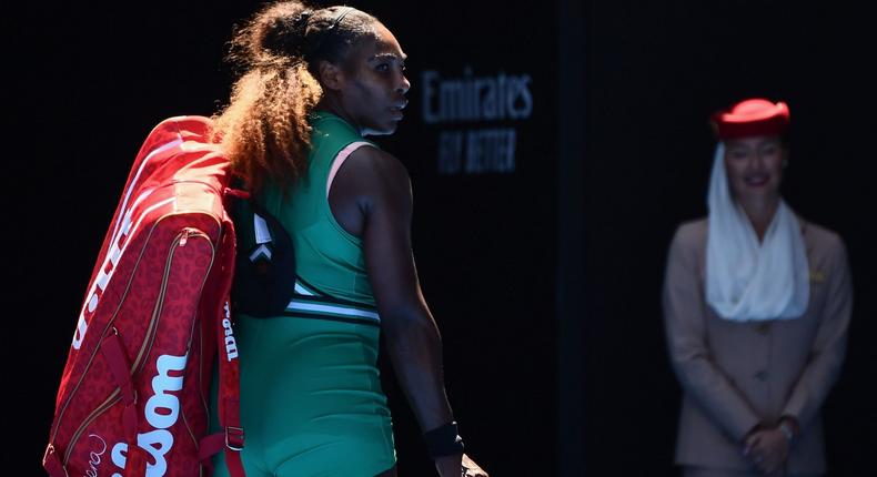 Serena Williams, Australian Open loss