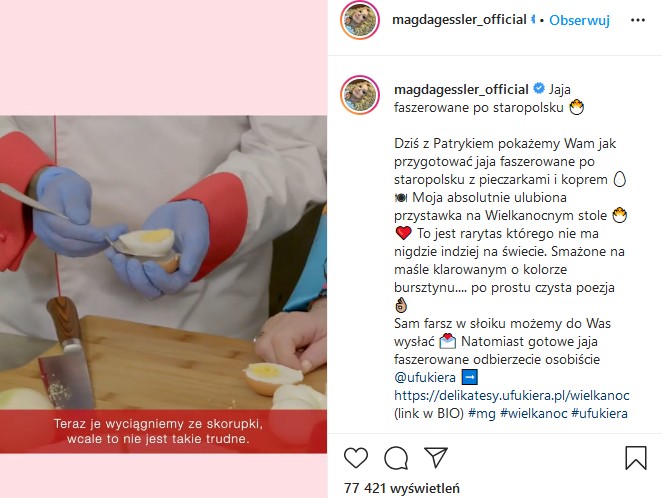 Jak obrać jajka na twardo radzi Magda Gessler