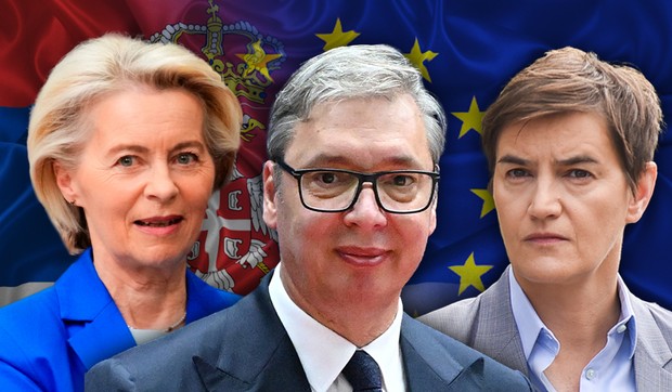 Vučić, Brnabić, Ursula fon der Lajen