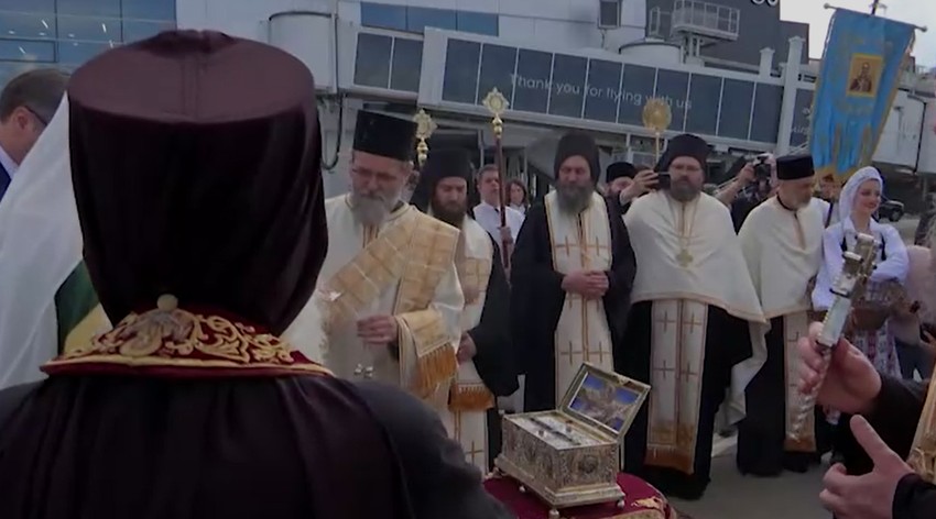 Pojas Presvete Bogorodice stigao u Beograd