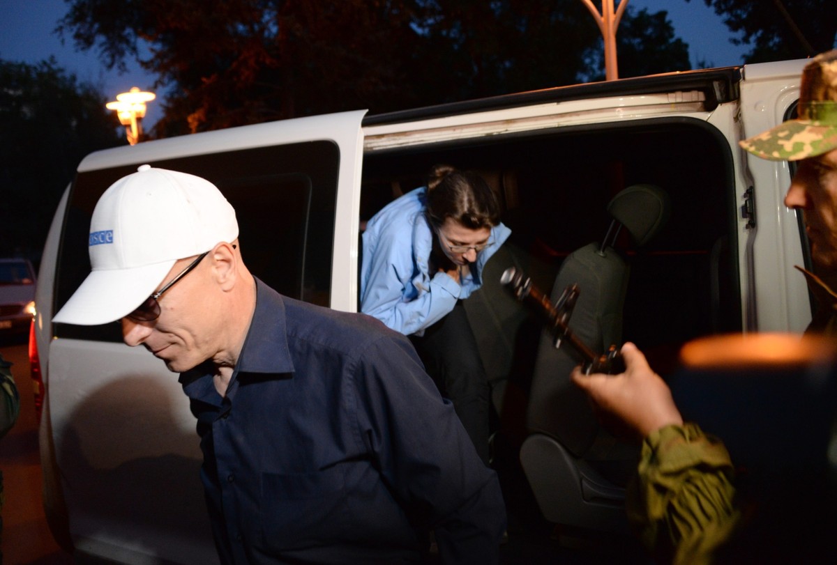 Uwolnieni członkowie misji OBWE