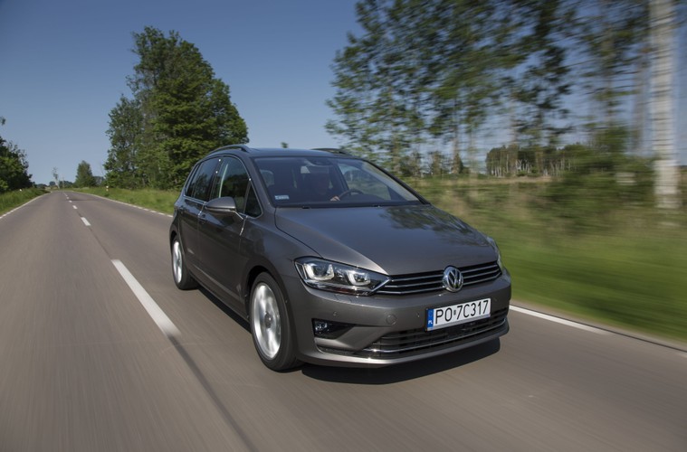 Volkswagen sportsvan - najbezpieczniejszy minivan 2014 roku wg Euro NCAP