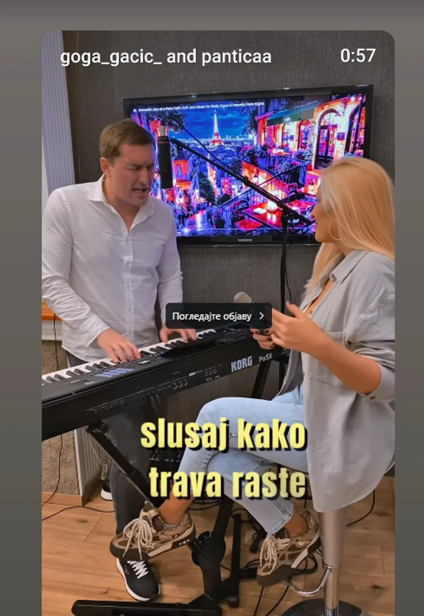 Goga Gačić sa kolegom nakon razvoda 