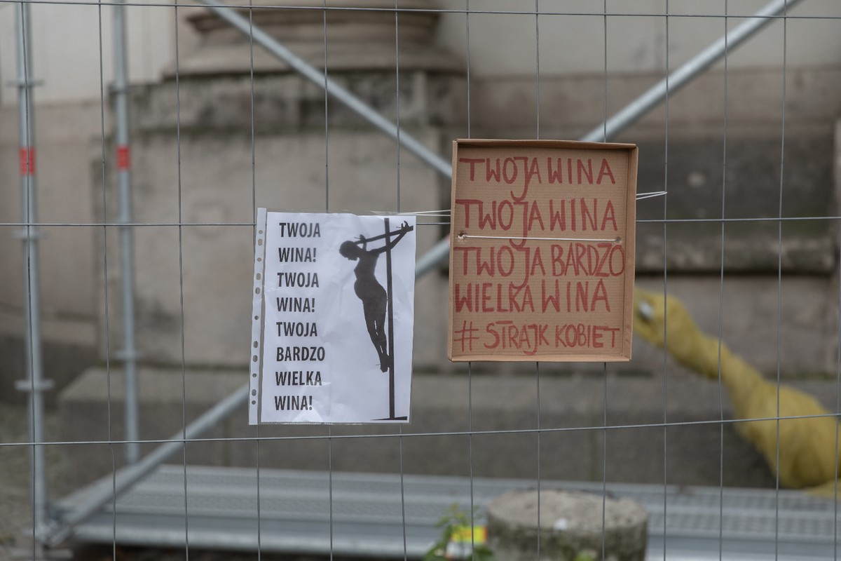Protest po orzeczeniu Trybunalu Konstutucyjnego