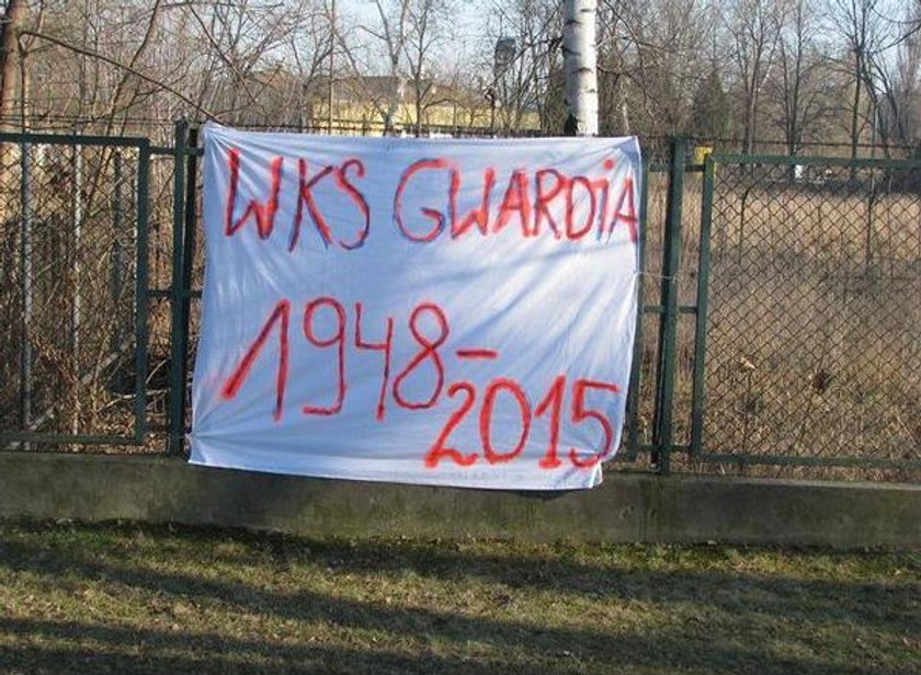 Stadion Gwardii Warszawa zamknięty! Zawodnicy na bruku!