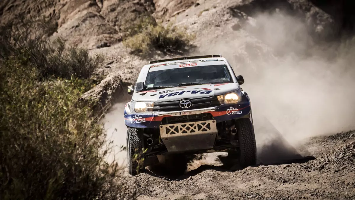 Rajd Dakar 2016 - Marek Dąborwski i Jacek Czachor