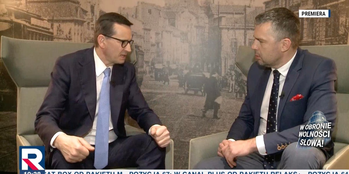 Mateusz Morawiecki w Telewizji Republika.