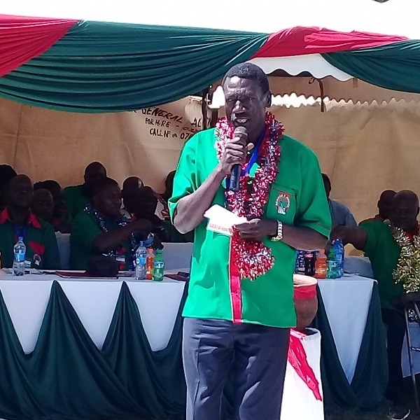 KNUT Secretary-General Collins Oyuu